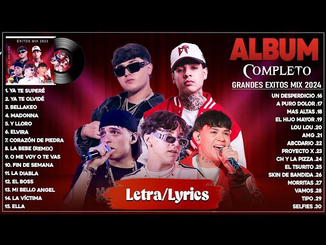 Natanael Cano, Junior H, Xavi, Peso Pluma, Gabito Ballesteros Grandes éxitos Mix 2024 (Letra/Lyrics)