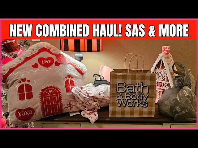 NEW VALENTINES 2025 HAUL | Bath & Body Works SAS HAUL PLUS WALMART -TARGET & MORE #sas