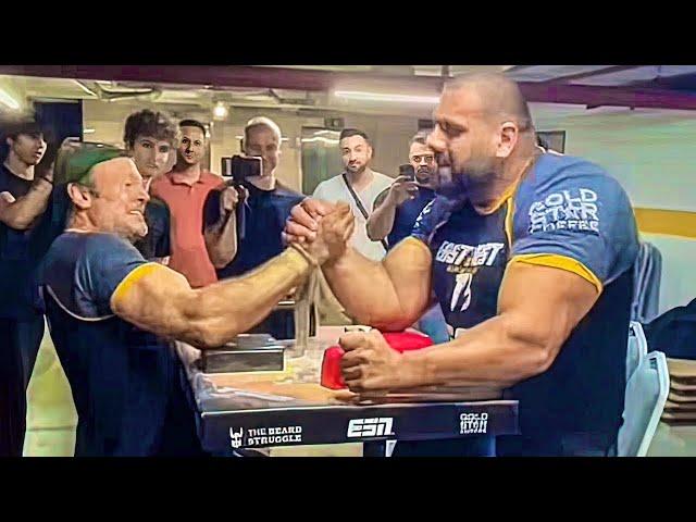 DEVON vs LEVAN first ARM WRESTLING practice