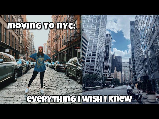 WHAT YOU NEED TO KNOW BEFORE MOVING TO NYC *brutally honest*