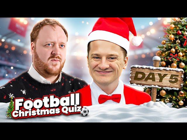 CHRISTMAS FOOTBALL QUIZ Vs JAMIE HUTCHINSON DAY 5