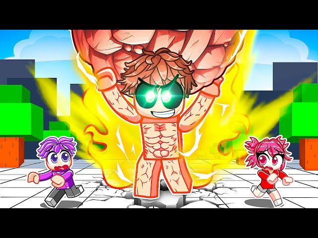 Becoming the ATTACK TITAN in Roblox Strongest Battlegrounds!