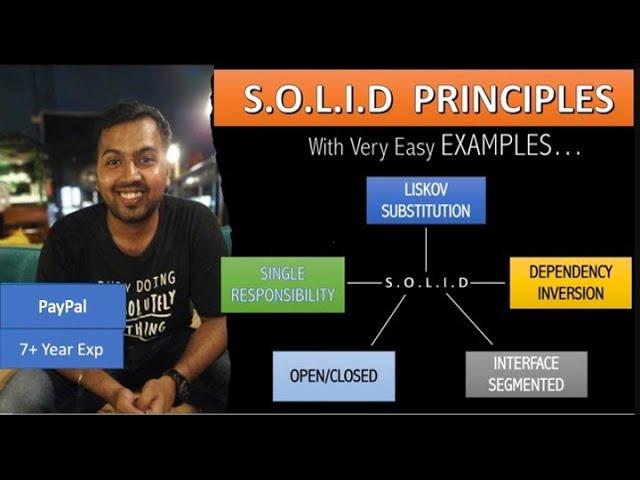 1. SOLID Principles with Easy Examples | OOPs SOLID Principles Interview Question - Low Level Design