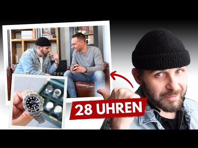 Echter UHRENFREAK zeigt seine komplette Uhrensammlung!