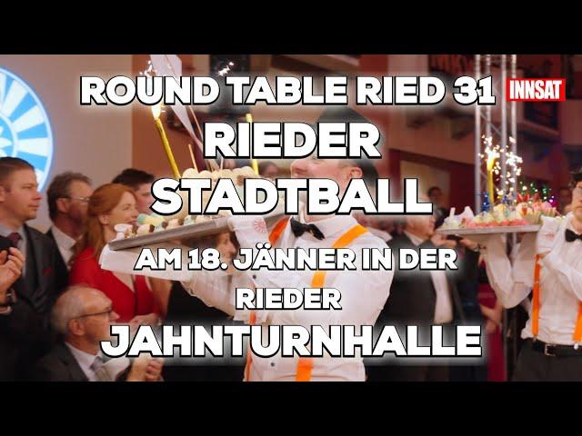 Rieder Stadtball am kommenden Samstag, 18 Jänner 2025