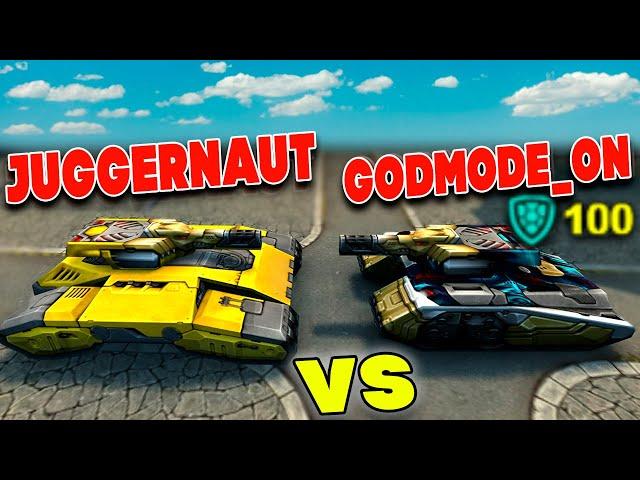 Juggernaut VS Godmode_ON 100% — КТО СИЛЬНЕЕ ? l ТАНКИ ОНЛАЙН