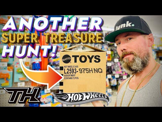 WOW I FOUND ANOTHER NEW 2024 HOT WHEELS SUPER TREASURE HUNT!! NEW K CASE CARS AT THE GROCERY STORE!!