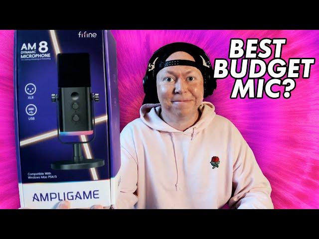 Unboxing + Testing the FIFINE AM 8 Dynamic Microphone