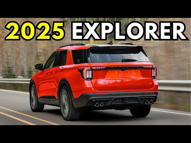 All new 2025 Ford Explorer! Everything you need to know!