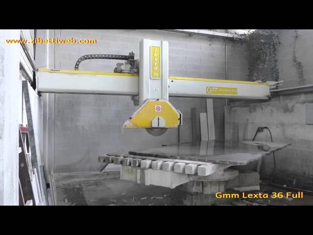 Zibetti - Used Bridge Saw Gmm FOR SALE Lexta 36 cod. ZW188