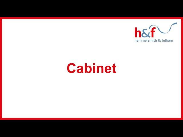 H&F Cabinet | 4 November 2024