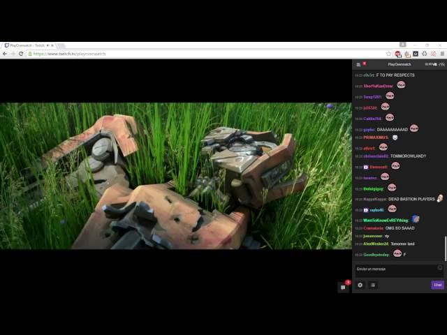 The Last Bastion Overwatch animated short reveal gamescom 2016 /w twitch chat