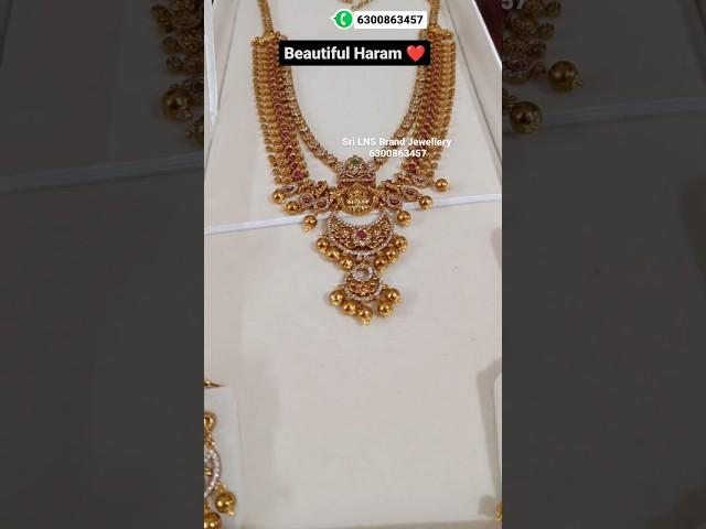 Real Gold Look Haram️ price:-2199/- #trendingshorts #ytshorts #onegramgoldjewellery #viralvideo