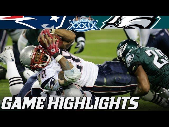 Patriots vs. Eagles: Super Bowl XXXIX Full Highlights | NFL