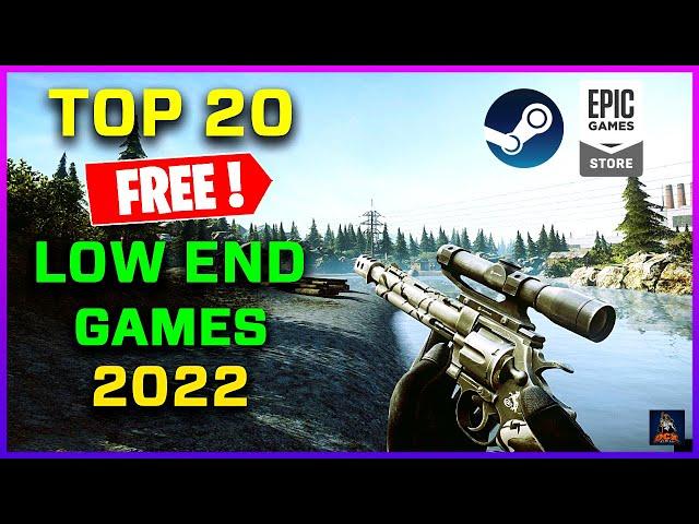 TOP 20 FREE Games for Low End PC/Laptop - 2022 | 2GB RAM | No Graphics Card Needed