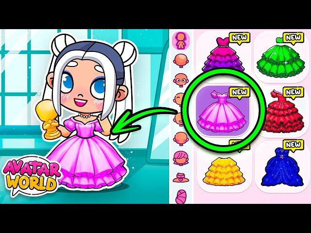 WOW!  NEW DRESSES! NEW SECRETS AND BUGS IN AVATAR WORLD