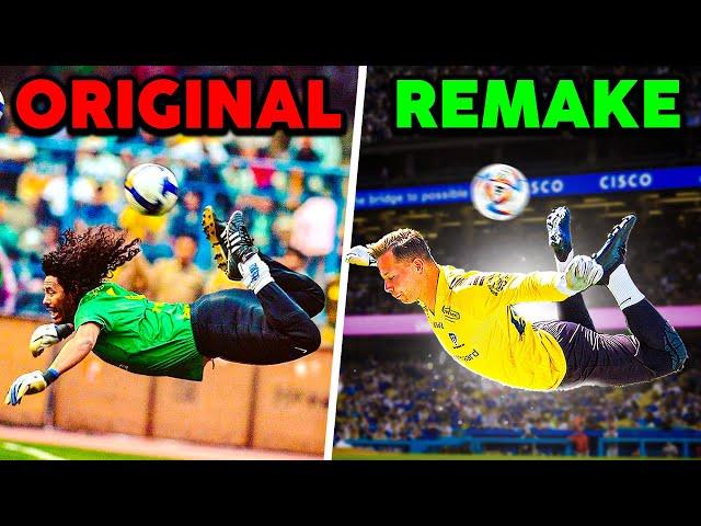 I Recreated These Legendary Goalkeeper Moments