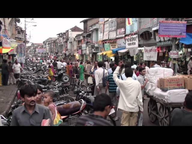 The market of Bhavnagar (Gujarat - India)