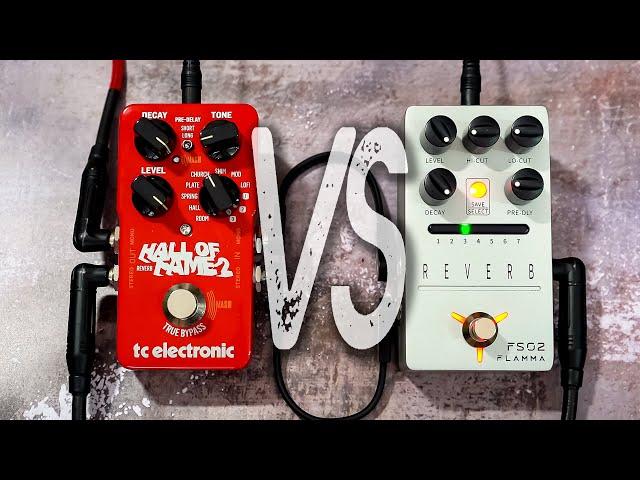 TC Electronic HALL OF FAME 2 VS Flamma REVERB FS02 // Comparison [NO TALK / ONLY TONES]