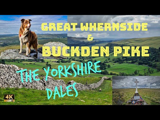 Great Whernside and Buckden Pike from Kettlewell, Wharfedale the Yorkshire Dales.