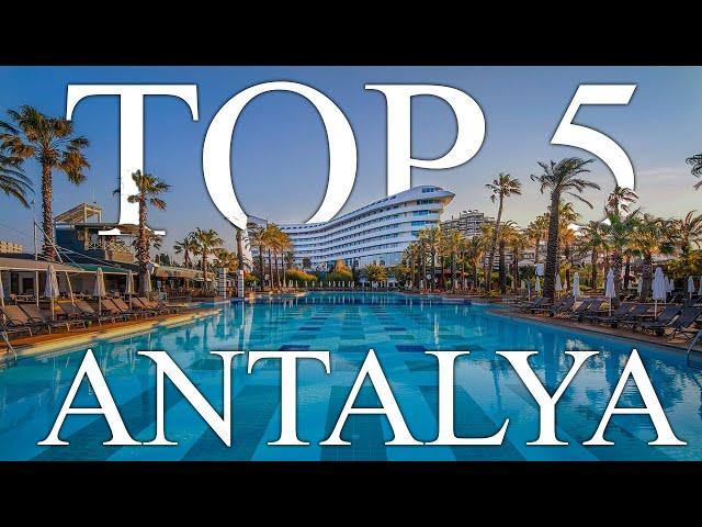 TOP 5 BEST All Inclusive Hotels in ANTALYA, Turkey [2023, REVIEWS INCLUDED]