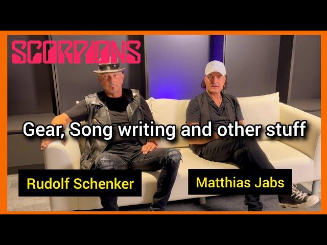 Scorpions Rudy Schenker & Matthias Jabs on gear, song writing and other stuff.