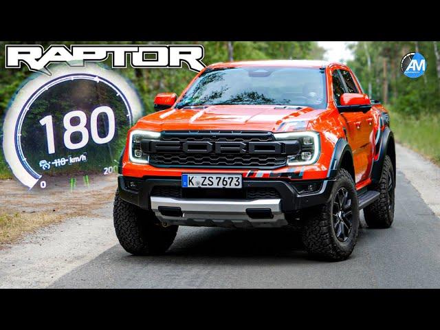 2023 Ford Ranger RAPTOR (V6 Bi-Turbo) | 0-188 km/h acceleration | by Automann in 4K