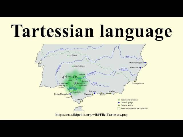 Tartessian language