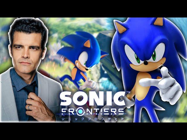 Sonic Frontiers Cutscenes: Jason Griffith Voice! (A.I.) Full Movie