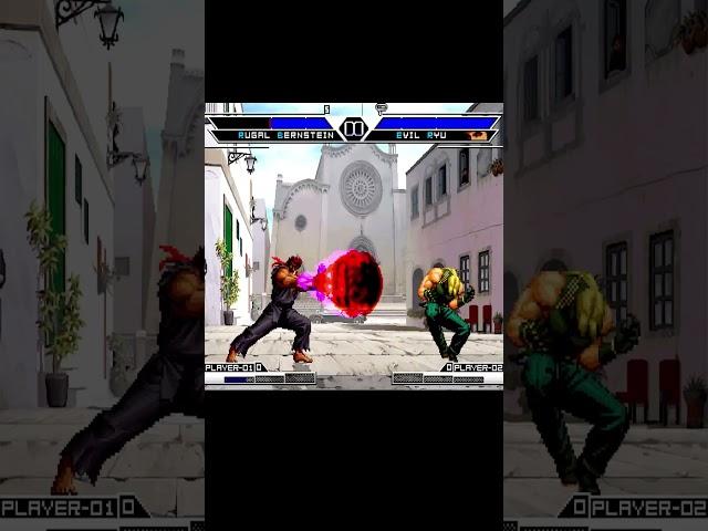 [KOF Mugen] Rugal vs Evil Ryu  #viralvideo  #EvilRyu