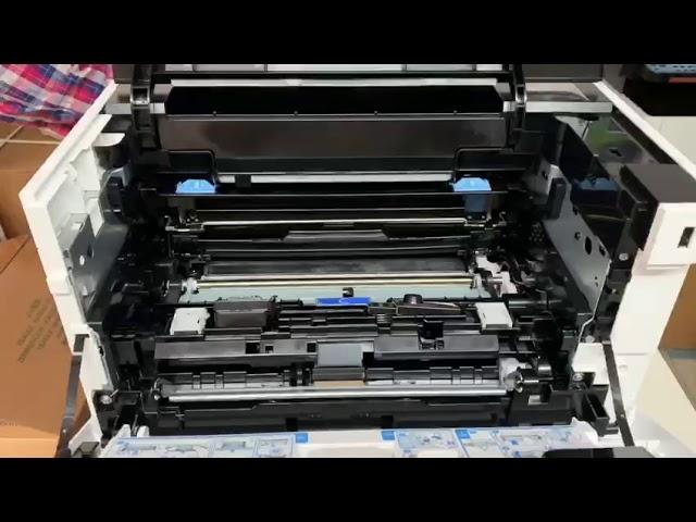 Removal and replacement of Drum unit, developing unit and toner cartridge of Kyocera P2235DN printer