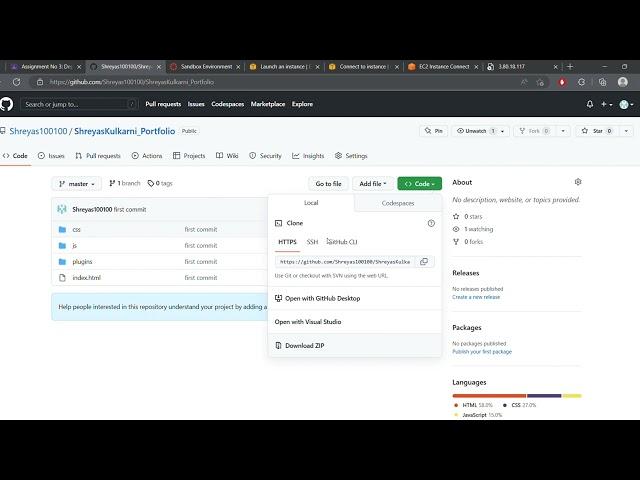 Deploy Web application on AWS Cloud using EC2 Instance