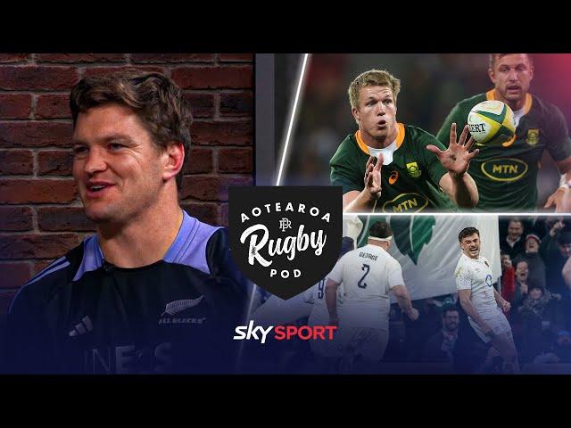 Scott Barrett on England’s attacking threats and Boks v Ireland fight to be number 1 | ARP