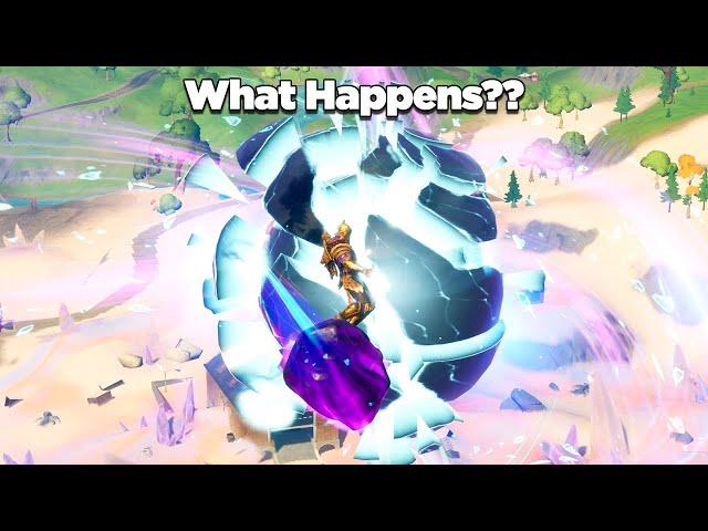 What Happens When You Enter the Zero Point & Sink Through the Sand?? - Fortnite Experiments