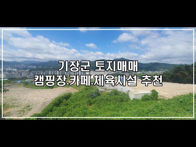 기장군 동부산 토지매매 카페.체육시설.풋살장.음식점.바베큐장.캠핑장 추천 전화문의 010-4010-4872