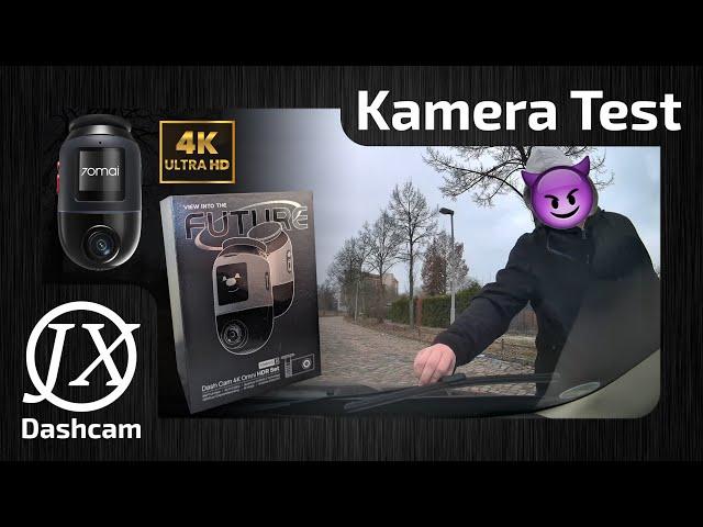 70mai 4K Omni mit 360° drehbarem Kameraobjektiv I Sehr gute Parküberwachung mit Dashcam Funktion