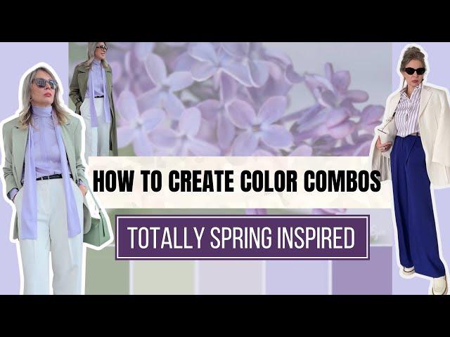 Nature Inspired Fresh and Trendy Color Combos/How to Look Classy & Elegant during Spring