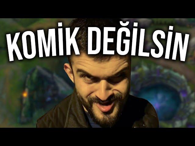 GÜLMEDİM. KOMİK DEĞİLDİ.