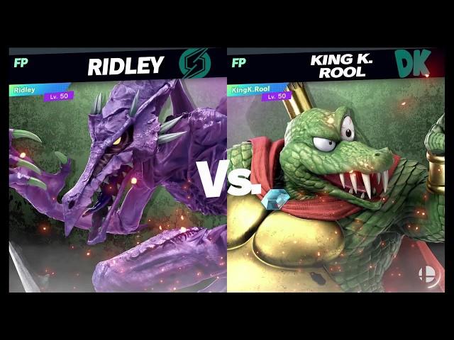 Super Smash Bros Ultimate Amiibo Fights   Request #7677 Ridley vs K Rool