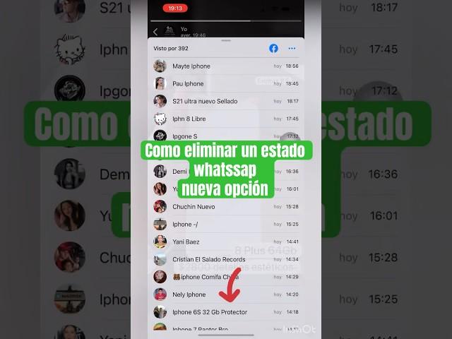 Como eliminar un estado de whatssap “ nueva actualización “ 2023 🟩🫣