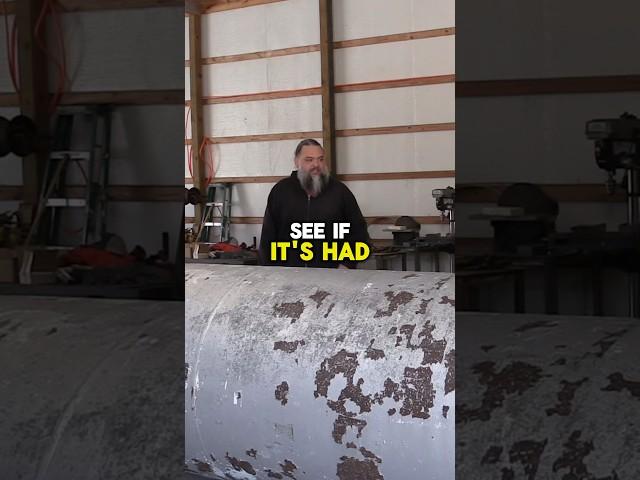 Things to check when buying a propane tank for a smoker #smokerbuilder #welding #bbqsmoker