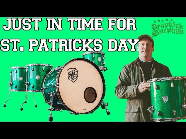 New Kit for Matt Kelly of Dropkick Murphys - Behind the Scenes | SJC Custom Drums