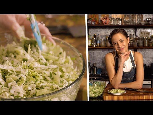 Quick (magic) Cabbage Salad | Sahtein!