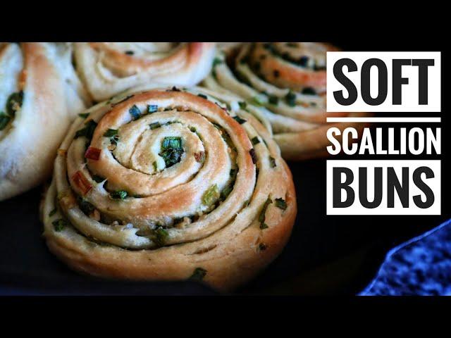 How To Make Green Onion Buns | Easy Green Onion Buns