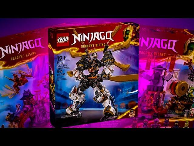 Волна г***о!!!!!!! || Обзор новых наборов LEGO NINJAGO: Dragons Rising