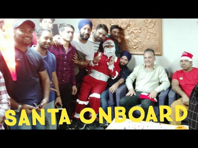 MERRY CHRISTMAS  SANTA ONBOARD!