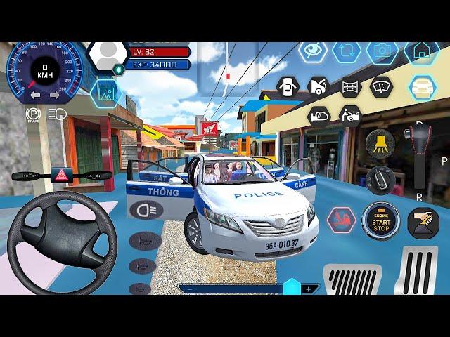 New Real Toyota Premio Police Car Driving 3D: Car Simulator Vietnam - Car Game Android Gameplay