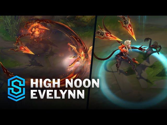 High Noon Evelynn Skin Spotlight - Pre-Release - PBE Preview - League of Legends