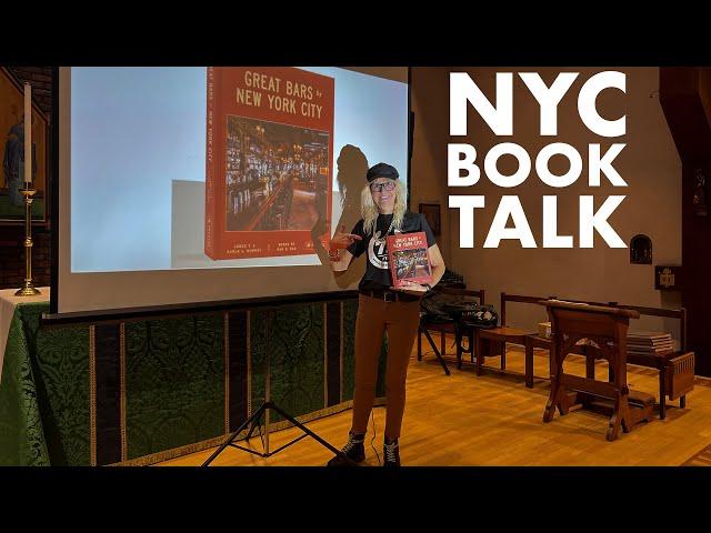 Great Bars of New York City Book Talk w/James & Karla Murray