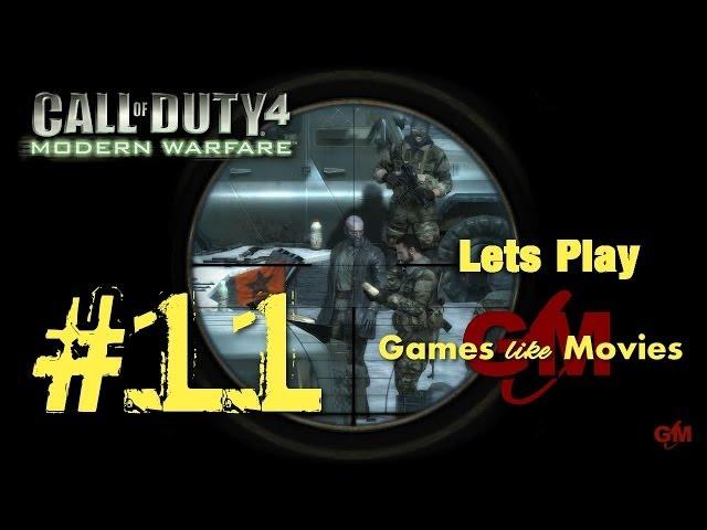 Lets Play - Games like Movies - Call of Duty 4 Modern Warfare - #11 Tödliche Präzision [deutsch]